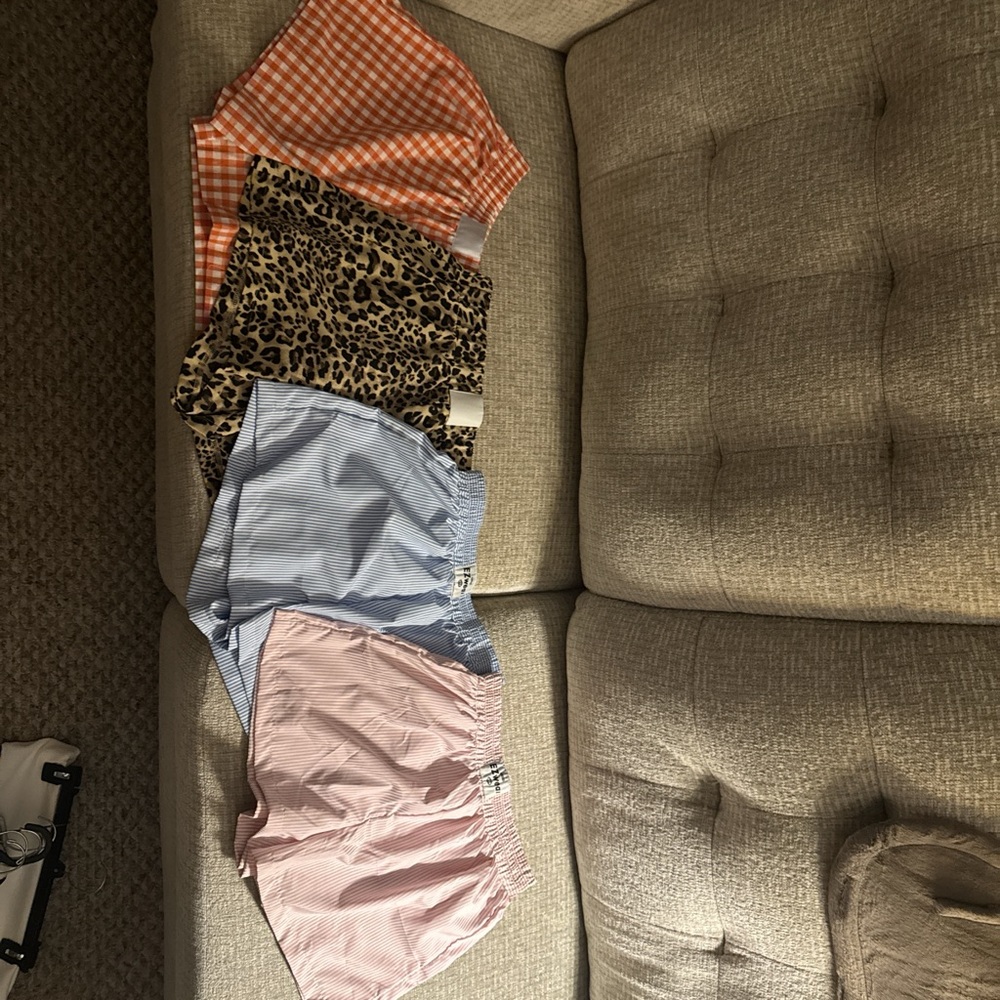 Set of Four Patterned Boxer Shorts